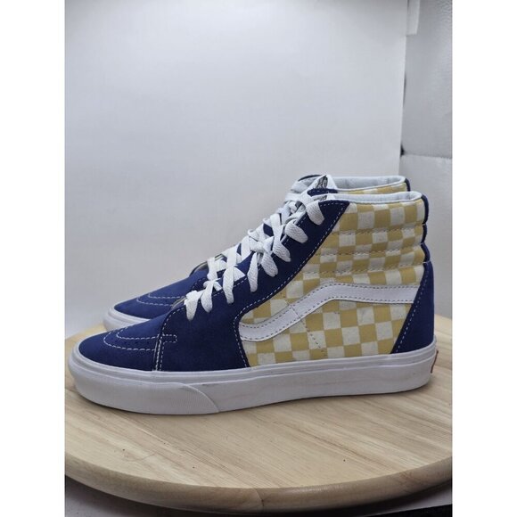 VANS Sk8-Hi BMX Checkerboard womens size 8 Skate Shoe - Picture 1 of 9